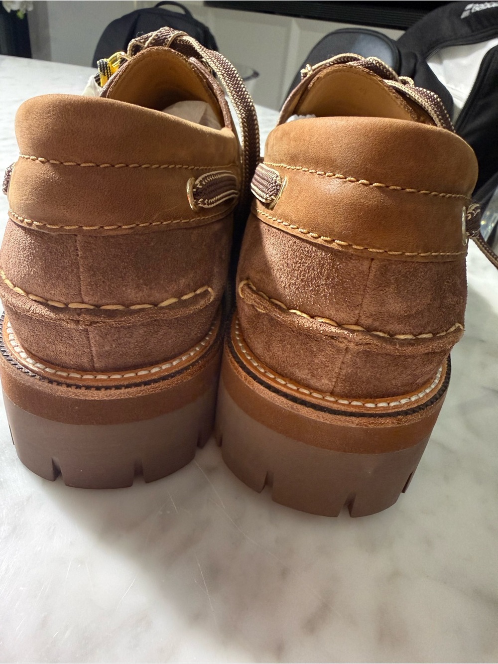 Rag & Bone Cameron Suede Boat Shoes Lug Loafer new size 40 9 - Picture 7 of 7